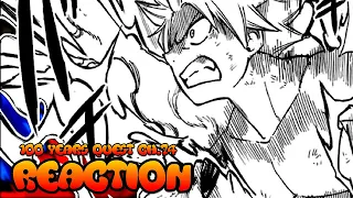 NO WAY! REACTING To Natsu Vs Lucy In FAIRY TAIL 100 YEARS QUEST Chapter 74!!