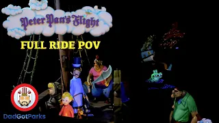 Who wants to take a trip to Neverland? Full Ride POV of Peter Pan's Flight in 4k!