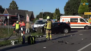 Schwerer Unfall auf der B213 bei Cloppenburg