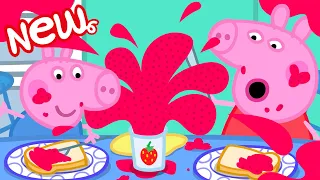 Peppa Pig Tales 🍓 Peppa & George Get Into A Jammy Mess 🍓 BRAND NEW Peppa Pig Episodes