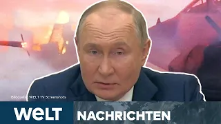 PUTINS KRIEG: Bomben auf Baumarkt in Charkiw! Muss Ukraine russisches Gebiet angreifen? | WELT NEWS