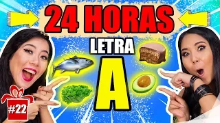 24 HORAS SÓ COMENDO COMIDAS COM A LETRA A #fimdeanoblog | Blog das irmãs