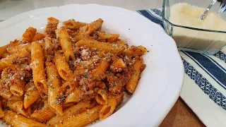 Macarrones con carne picada y tomate - Sencillos, pero riquísimos