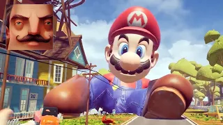 Hello Neighbor - My New Neighbor Big Mario Act 3 Gameplay Walkthrough