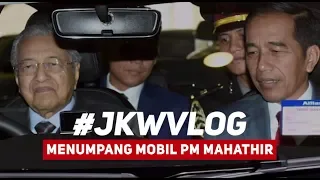 #JKWVLOG MENUMPANG MOBIL PM MAHATHIR