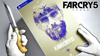 FAR CRY 5 "FATHER" COLLECTOR'S EDITION UNBOXING! (Sold Out) PS4 Limited + PC Gameplay