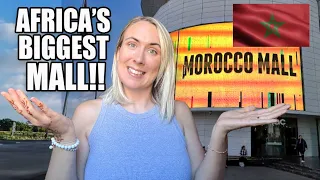 MOROCCAN MALLS ARE AMAZING! (Exploring Morocco Mall in Casablanca) 🇲🇦 مع الترجمة العربية