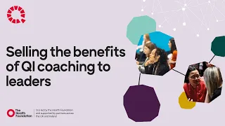 Selling the benefits of QI coaching to leaders