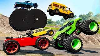 Monster Trucks Mud Battle #13 - Beamng drive