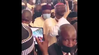 President Buhari in Company of Dignitaries at His Son's Wedding Ceremony in Kano