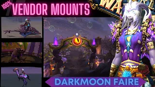 How to get the Darkmoon Faire Vendor Mounts in World of Warcraft