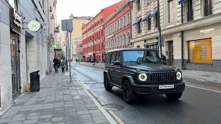 What cars do they drive in the center of Moscow?