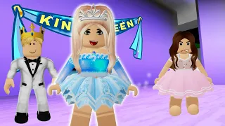 CINDERELLA BECAME PROM QUEEN!! **BROOKHAVEN ROLEPLAY** | JKREW GAMING