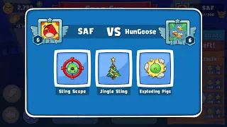 Angry Birds Friends. Star Cup Brawl! SAF vs HunGoose. Passage from Sergey Fetisov