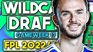 FPL GAMEWEEK 17 WILDCARD | BEST WILDCARD TEAM FOR GW17 | Fantasy Premier League Tips 2022/23
