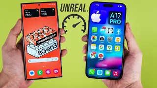 Samsung Galaxy S24 Ultra vs iPhone 15 Pro Max - Speed Test (WOW)