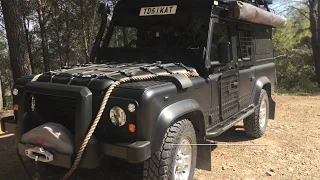 THE BEAST-- The ultimate overland defender 110 - camper conversion