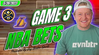 NBA PLAYOFF Picks 5/20/2023 | NUGGETS vs LAKERS Best Bets, Spread Pick, Predictions and Player Props