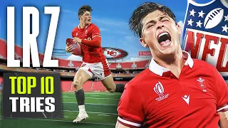 FUTURE NFL STAR?! | Louis Rees Zammit's Top 10 Tries in Rugby