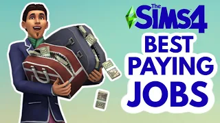 The HIGHEST PAYING JOBS 💰 in The Sims 4 *earn big bucks* #TheSims4 💵