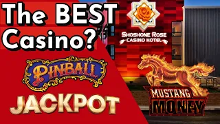 We always hit so many slot JACKPOTS here! 🎰 Shoshone Rose Casino in Wyoming 🏔️