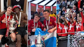 Manchester United Players Celebration After Winning FA Cup Final | Man Utd FA Cup Celebration