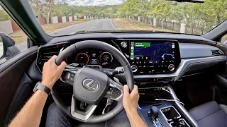 2024 Lexus TX 550h+ Plug-in Hybrid - POV First Driving Impressions