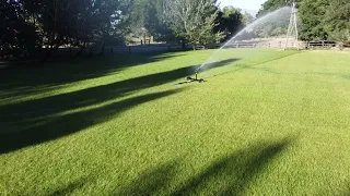 Just a video from my #yard with a 2000S Wheeled Sprinkler Cart & two 1500H Wheeled Sprinkler Carts