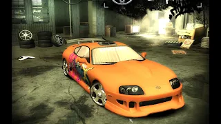 Supra back full 💪 against police lvl 5 and escape Need For Speed #nfsmostwanted #viralvideo