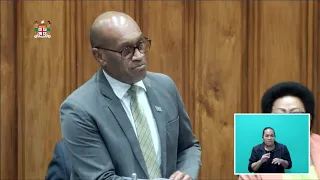 Fijian Minister updates Parliament on the progress of the bridge replacement  programme