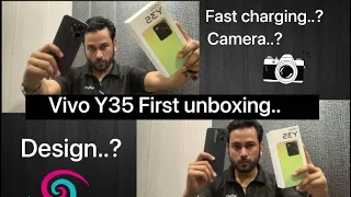 vivo Y35 Unboxing & First Impressions ✨Good Design #vivoy35 #VivoY35Unboxing#delighteverymoment