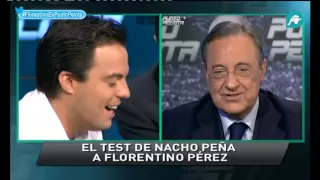 El test de Nacho Peña a Florentino Pérez