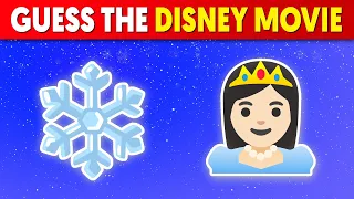 🐸👸Guess The DISNEY Movie by emoji 🍿🎥 | Disney Emoji Quiz 2024