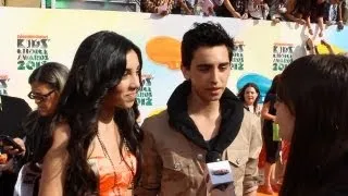 Brandon & Savannah at the 2012 Kids Choice Awards