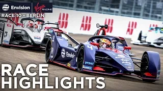 Formula E Berlin E-Prix Race Highlights! (Envision Virgin Racing)