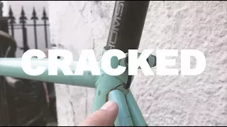 Fixing a cracked bike frame (my favorite bike)