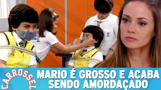 Mario enfrenta professora helena e é amarrado | Carrossel