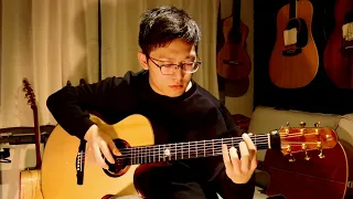 Movin' Out - Billy Joel - Solo Acoustic Guitar (Kent Nishimura)