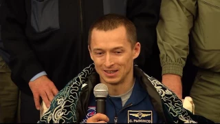 Expedition 50 Crew Receives a Warm Welcome in Kazakhstan