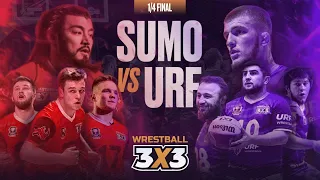 CУМОИСТЫ ПРОТИВ ВОЛЬНИКОВ| ГРЯЗНАЯ ИГРА?| URF vs SUMO| 1/4 WRESTBALL 3x3