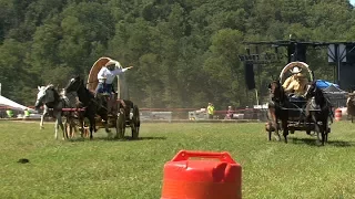 CHUCKWAGON Race Gets HEATED - Baker-Spain Stampede