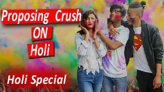 Proposing Crush On Holi|Holi Special|Risingstar Nepal
