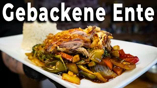 Gebackene Ente mit dunkler Sauce | Extrem knusprig | Asiatisches Rezept by Bernd Zehner