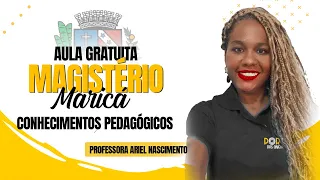 Magistério Maricá - Questões da Banca COSEAC -  Prof.ª Ariel Nascimento
