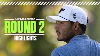 Highlights: Torque's Muñoz grabs lead in Round 2 | LIV Golf Chicago