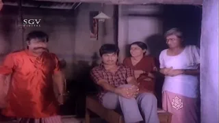 Dr.Rajkumar Super fight with Thoogudeep Srinivas's Gang | Best Scenes in Kannada Movie