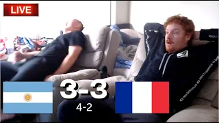 ARGENTINA 3-3 [4-2] FRANCE (LIVE REACTION) "OFFICALLY THE GOAT"
