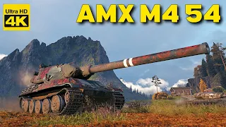 World of Tanks 6 Kills 9,8k damage AMX M4 54 | 4K Video | - My battle My rules