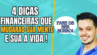 DICAS FINANCEIRAS que mudarão SUA MENTE! (Educação Financeira, Dívidas, Pé-de-Meia)MESMO SENDO POBRE