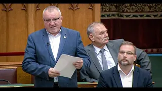MSZP | Komjáthi Imre napirend előtti felszólalása a Parlamentben - 2023.09.25.